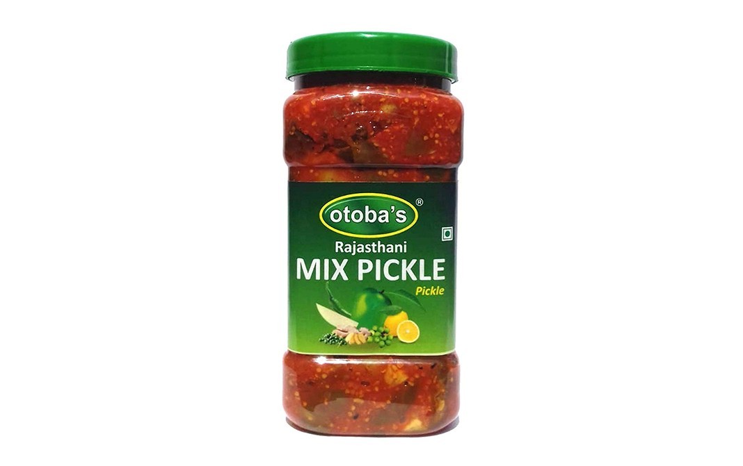Otoba's Rajasthani Mix Pickle    Plastic Jar  5 kilogram